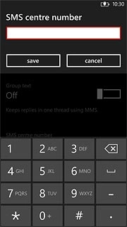 Key in +61415011501 and press save.
