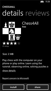 To install a free app:Press install.