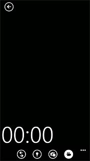 To select resolution:Press the dots in the bottom right corner of the display.