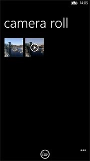 Press the required picture or the required video clip.