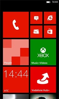 The battery icon shows the remaining battery power. The bigger the coloured section of the icon, the more power.Further information: Charge the battery