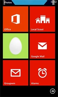 Press and hold the required shortcut until the shortcut is enlarged.To move a shortcut:Drag the shortcut to the required position.