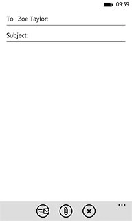 Press the text input field and write the required text.