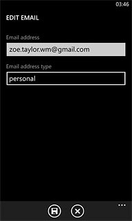 Press the save icon.