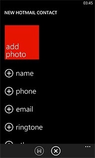 Press name and key in the required first name.