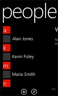 Press the dots in the bottom right corner of the display.