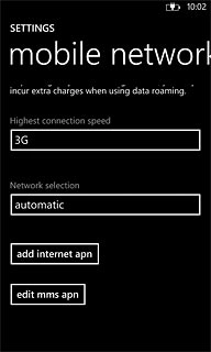 Press add internet apn.
