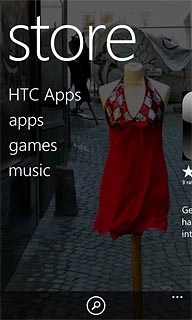 To search by category:Press the required category.