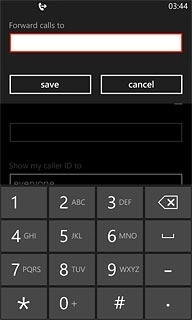 Key in +61414121121 and press save.