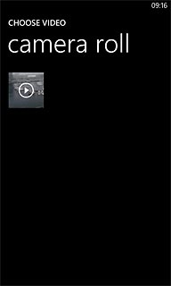 Press the required video clip.