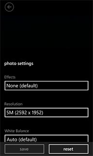 Press the field below Resolution.
