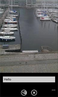 Press the upload icon.