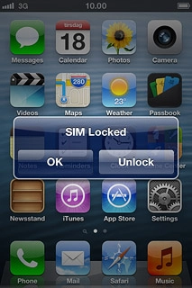 Press Unlock.