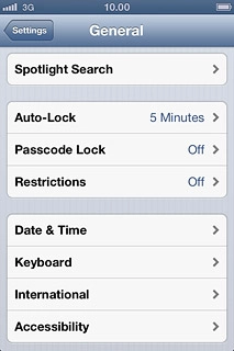 Press Passcode Lock.