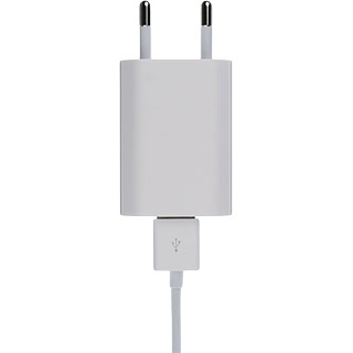 Connect the charger to the phone charger and then to a wall socket.