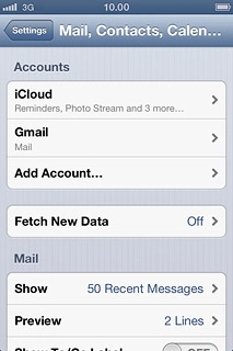 Press Fetch New Data.