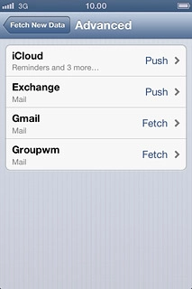 Press Fetch New Data.