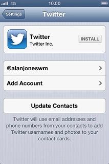 Press INSTALL.Log on to App Store if you're asked to do so.Wait a moment while the application is installed.
