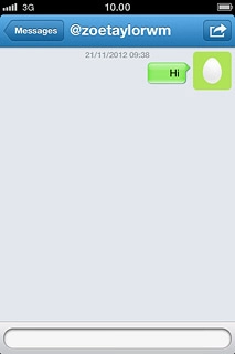Press Messages to return to the list of messages.