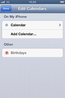Press Add Calendar....Key in a name for the calendar.