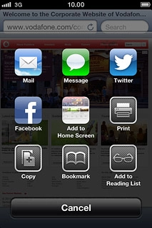 Press Bookmark.Edit the name of the bookmark, if required.