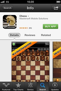 Press BUY APP.Log on to App Store if you're asked to do so.Follow the instructions on the display to download and install the app.