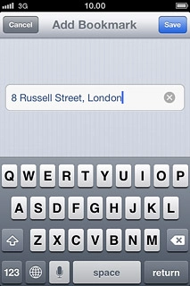 Edit the name of the destination and press Save.