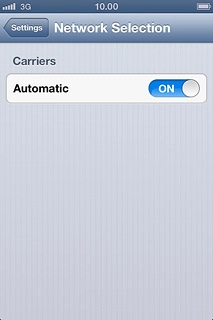 Press Settings to save the setting.