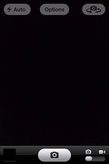 To take a panorama picture:Press Options.