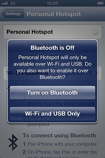 If this is the first time you use the function:Press Wi-Fi and USB Only.