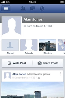 Press Share Photo.Go to the required folder.