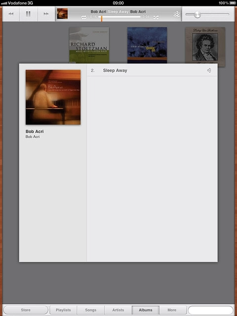 To go to the next audio file:Press arrow right.
