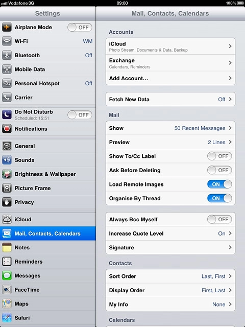 Press Fetch New Data.