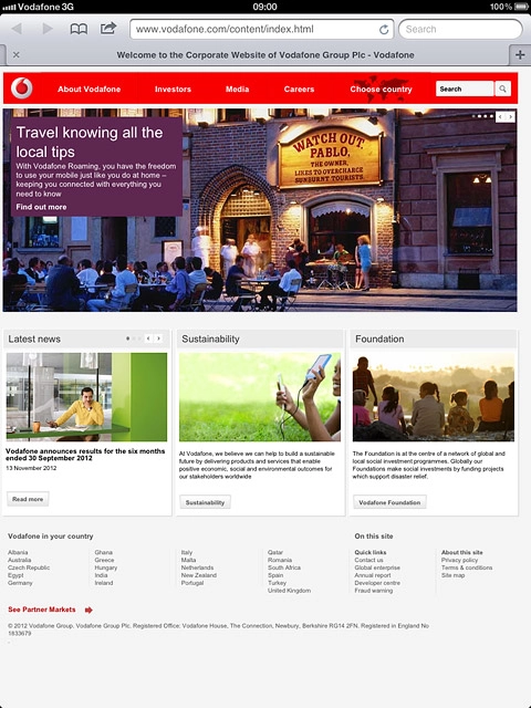 Press the bookmark icon.