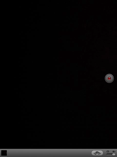 Press the record icon to start the video recorder.