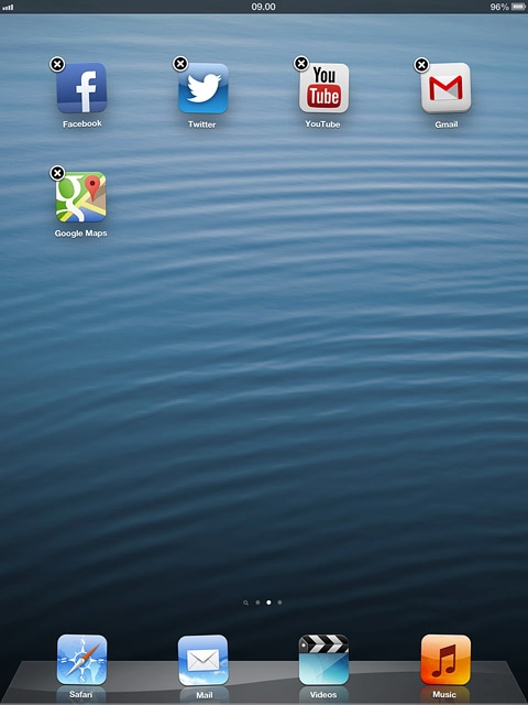 To delete a menu item:Press the remove icon to remove the required menu item.