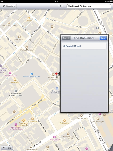Edit the name of the destination and press Save.