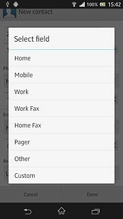 Press the required number type.