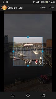 Drag the frame to the required position to select the required detail.