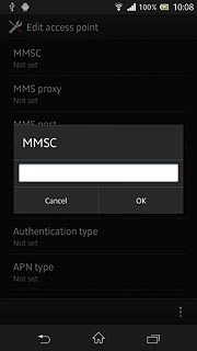 Key in http://pxt.vodafone.net.au/pxtsend and press OK.