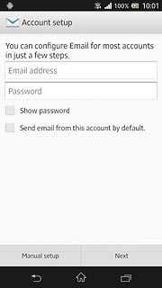 Press Next.The email account is created.