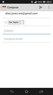 Press Subject and key in the required subject.