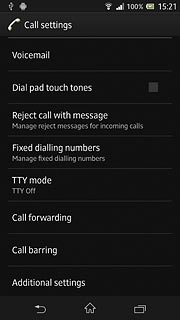Press Additional settings.