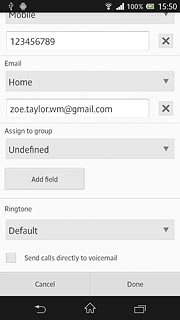 Press the drop down list below Ringtone.