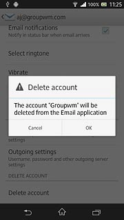 Press OK to confirm.
