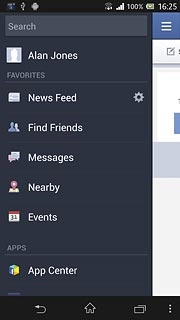 Press Events.Your events are displayed.