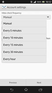 Press Manual or the required setting.