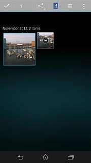 Press the share icon.