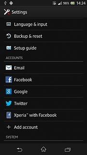 Press Language & input.