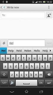 Press arrow right to see more words.